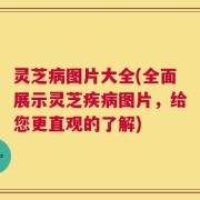 灵芝病图片大全(全面展示灵芝疾病图片，给您更直观的了解)