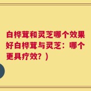 白桦茸和灵芝哪个效果好白桦茸与灵芝：哪个更具疗效？)