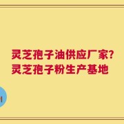 灵芝孢子油供应厂家？灵芝孢子粉生产基地