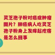 灵芝孢子粉对癌症肿瘤图片？肺癌病人吃灵芝孢子粉身上发痒起疙瘩是怎么回事