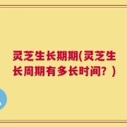 灵芝生长期期(灵芝生长周期有多长时间？)