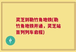 灵芝到勒竹角地铁(勒竹角地铁开通，灵芝站首列列车启程)