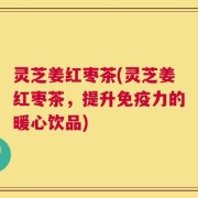 灵芝姜红枣茶(灵芝姜红枣茶，提升免疫力的暖心饮品)