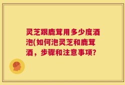 灵芝跟鹿茸用多少度酒泡(如何泡灵芝和鹿茸酒，步骤和注意事项？