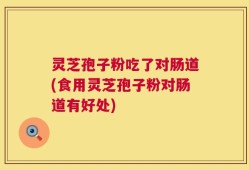 灵芝孢子粉吃了对肠道(食用灵芝孢子粉对肠道有好处)