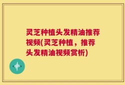 灵芝种植头发精油推荐视频(灵芝种植，推荐头发精油视频赏析)