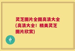 灵芝图片全图高清大全(高清大全！精美灵芝图片欣赏)