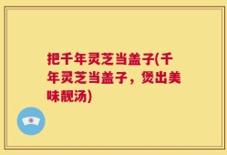 把千年灵芝当盖子(千年灵芝当盖子，煲出美味靓汤)
