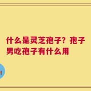 什么是灵芝孢子？孢子男吃孢子有什么用