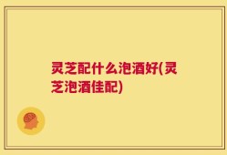 灵芝配什么泡酒好(灵芝泡酒佳配)