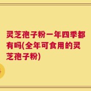 灵芝孢子粉一年四季都有吗(全年可食用的灵芝孢子粉)