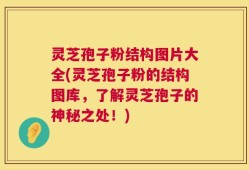 灵芝孢子粉结构图片大全(灵芝孢子粉的结构图库，了解灵芝孢子的神秘之处！)
