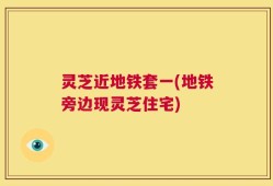 灵芝近地铁套一(地铁旁边现灵芝住宅)