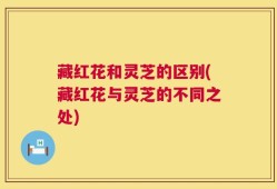 藏红花和灵芝的区别(藏红花与灵芝的不同之处)
