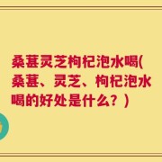 桑葚灵芝枸杞泡水喝(桑葚、灵芝、枸杞泡水喝的好处是什么？)