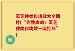 灵芝种类和功效大全图片(“完整攻略！灵芝种类和功效一网打尽”)