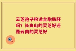 云芝孢子粉适合脂肪肝吗？长白山的灵芝好还是云南的灵芝好