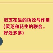 灵芝花生的功效与作用(灵芝和花生的联合，好处多多)