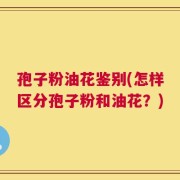 孢子粉油花鉴别(怎样区分孢子粉和油花？)