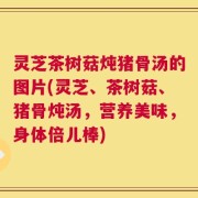 灵芝茶树菇炖猪骨汤的图片(灵芝、茶树菇、猪骨炖汤，营养美味，身体倍儿棒)