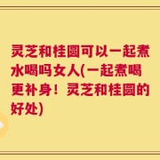 灵芝和桂圆可以一起煮水喝吗女人(一起煮喝更补身！灵芝和桂圆的好处)