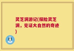灵芝洞游记(探险灵芝洞，见证大自然的奇迹)