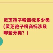灵芝孢子粉商标多少类(灵芝孢子粉商标涉及哪些分类？)