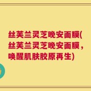 丝芙兰灵芝晚安面膜(丝芙兰灵芝晚安面膜，唤醒肌肤胶原再生)