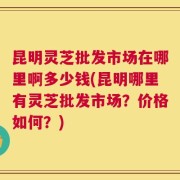 昆明灵芝批发市场在哪里啊多少钱(昆明哪里有灵芝批发市场？价格如何？)