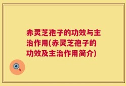 赤灵芝孢子的功效与主治作用(赤灵芝孢子的功效及主治作用简介)