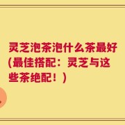 灵芝泡茶泡什么茶最好(最佳搭配：灵芝与这些茶绝配！)