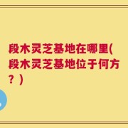 段木灵芝基地在哪里(段木灵芝基地位于何方？)