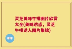 灵芝美味牛排图片欣赏大全(美味诱惑，灵芝牛排诱人图片集锦)