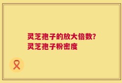 灵芝孢子的放大倍数？灵芝孢子粉密度