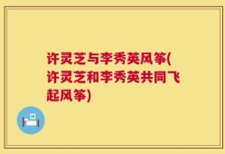 许灵芝与李秀英风筝(许灵芝和李秀英共同飞起风筝)
