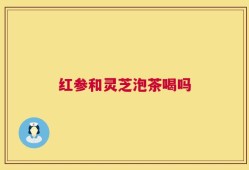 红参和灵芝泡茶喝吗