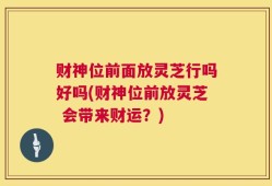 财神位前面放灵芝行吗好吗(财神位前放灵芝 会带来财运？)