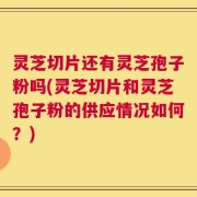 灵芝切片还有灵芝孢子粉吗(灵芝切片和灵芝孢子粉的供应情况如何？)