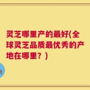 灵芝哪里产的最好(全球灵芝品质最优秀的产地在哪里？)