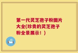 第一代灵芝孢子粉图片大全(珍贵的灵芝孢子粉全景展示！)