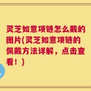 灵芝如意项链怎么戴的图片(灵芝如意项链的佩戴方法详解，点击查看！)