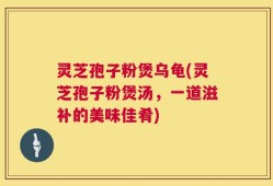 灵芝孢子粉煲乌龟(灵芝孢子粉煲汤，一道滋补的美味佳肴)