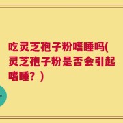 吃灵芝孢子粉嗜睡吗(灵芝孢子粉是否会引起嗜睡？)