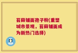 苔藓铺面孢子粉(重塑城市景观，苔藓铺面成为新热门选择)