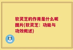 软灵芝的作用是什么呢图片(软灵芝：功能与功效概述)