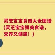 灵芝宝宝食谱大全图谱(灵芝宝宝鲜美食谱，营养又健康！)