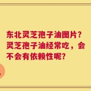 东北灵芝孢子油图片？灵芝孢子油经常吃，会不会有依赖性呢？