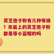 灵芝孢子粉有几种等级？市面上的灵芝孢子粉都是带小蓝帽的吗