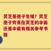 灵芝是孢子生殖？灵芝孢子究竟在灵芝的伞面还是伞底有相关参考书籍