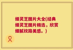 细灵芝图片大全(经典细灵芝图片精选，欣赏细腻纹路美感。)